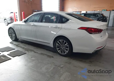 2017 Genesis G80 3.8 z USA, uszkodzony, nr VIN KMHGN4JEXHU176572